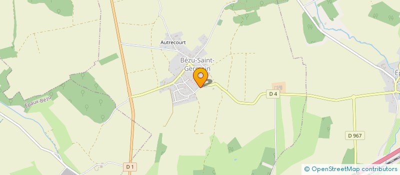 localisation de l'entreprise MADAME SOPHIE LEROUX  BEZU-SAINT-GERMAIN