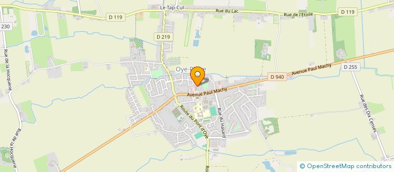 localisation de l'entreprise MADAME SOPHIE LEROY  OYE-PLAGE