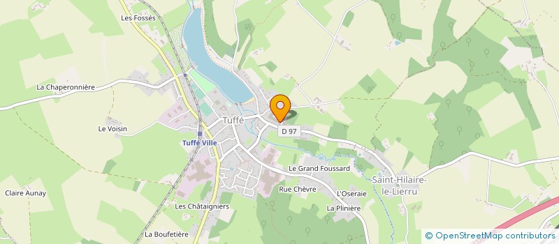 localisation de l'entreprise MADAME SOPHIE LESIOURD  TUFFE-VAL-DE-LA-CHERONNE
