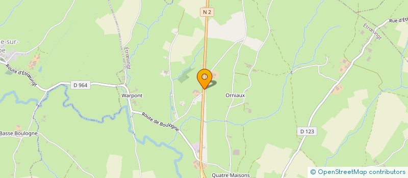 localisation de l'entreprise MADAME SOPHIE LESPILETTE  ETRUNGT