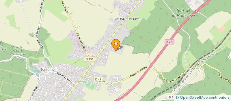 localisation de l'entreprise MADAME SOPHIE LETAILLEUR  ISNEAUVILLE