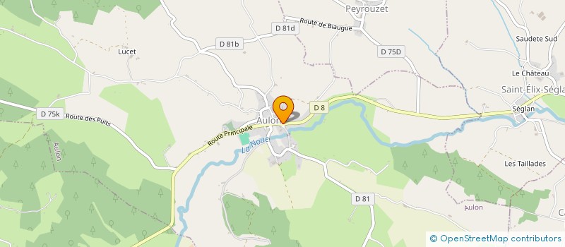 localisation de l'entreprise MADAME SOPHIE LETESSIER à AULON