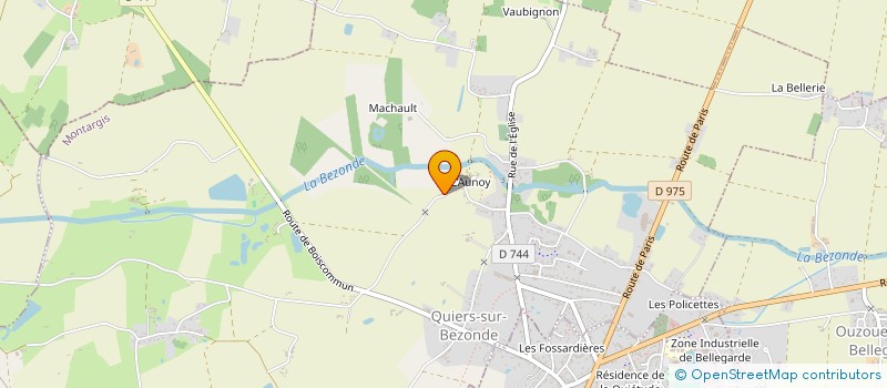 localisation de l'entreprise MADAME SOPHIE LEVEQUE à QUIERS-SUR-BEZONDE