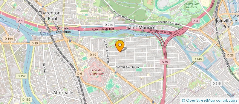 localisation de l'entreprise MADAME SOPHIE LEVEQUE à MAISONS-ALFORT