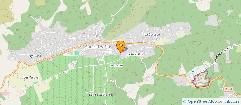 localisation de l'entreprise MADAME SOPHIE LEVRINO à CUGES-LES-PINS