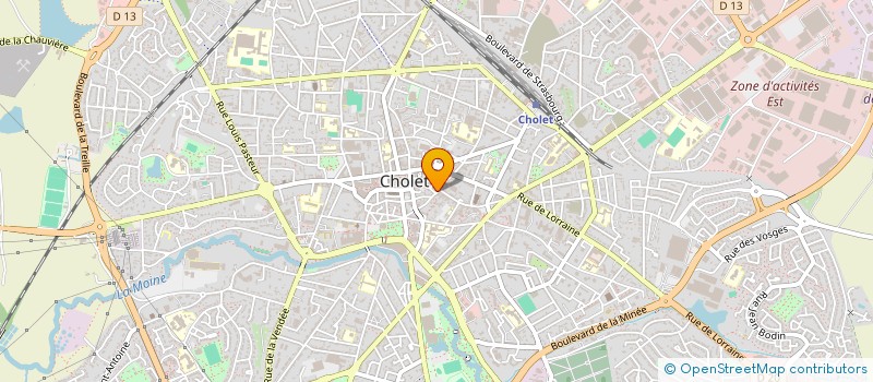 localisation de l'entreprise MADAME SOPHIE LI à CHOLET