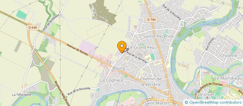 localisation de l'entreprise MADAME SOPHIE LINE DUTOIS à NIORT