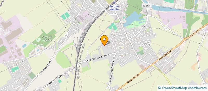 localisation de l'entreprise MADAME SOPHIE LIPPENS  ANNAY