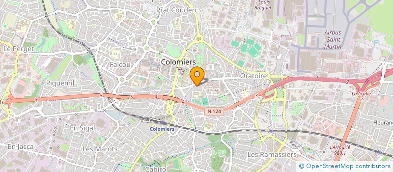 localisation de l'entreprise MADAME SOPHIE LIRIN à COLOMIERS