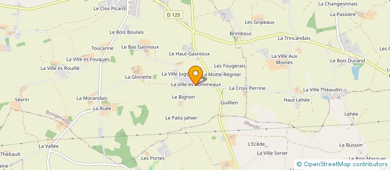 localisation de l'entreprise MADAME SOPHIE LISCOUET  BOISGERVILLY