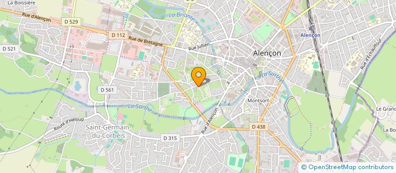 localisation de l'entreprise MADAME SOPHIE LLORCA à ALENCON