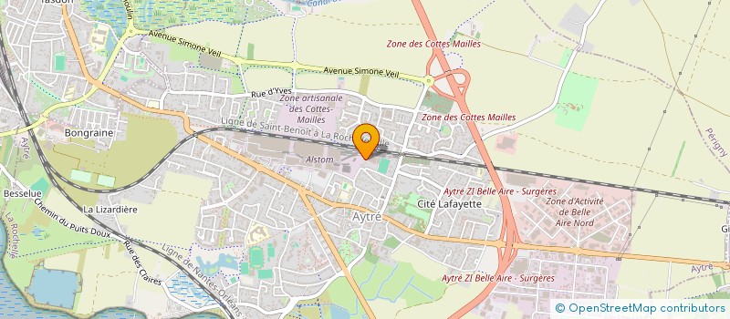 localisation de l'entreprise MADAME SOPHIE LOAEC  AYTRE