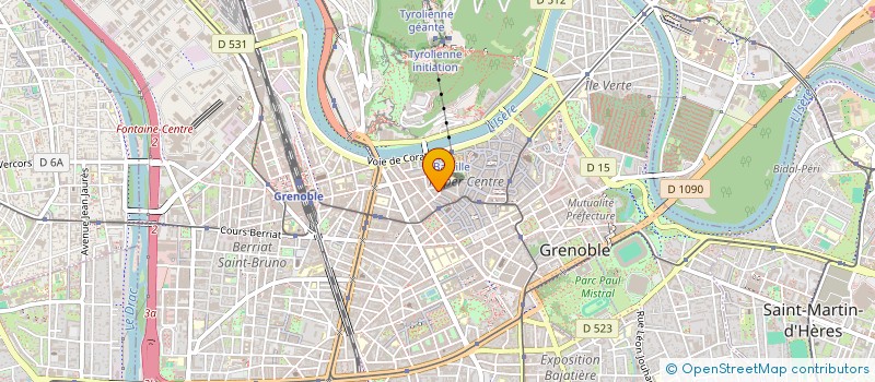 localisation de l'entreprise MADAME SOPHIE LOGEROT  GRENOBLE