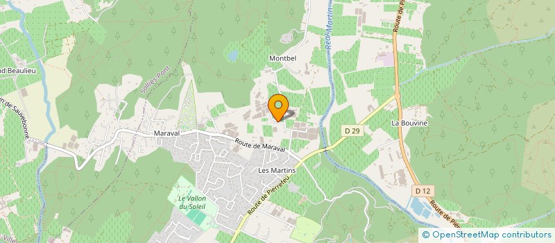 localisation de l'entreprise MADAME SOPHIE LOISELEUR  LA CRAU