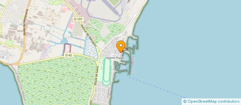 localisation de l'entreprise MADAME SOPHIE LOIZEAU  HYERES