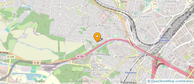 localisation de l'entreprise MADAME SOPHIE LONGUE  PALAISEAU