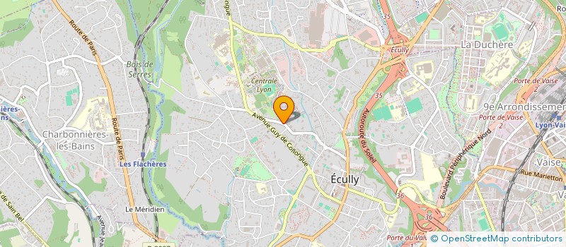 localisation de l'entreprise MADAME SOPHIE LOOTEN  ECULLY