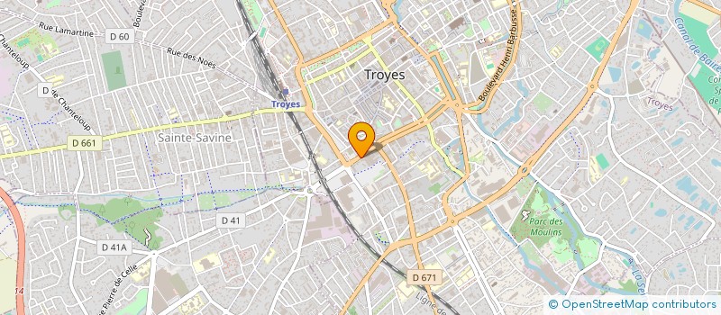 localisation de l'entreprise MADAME SOPHIE LOPES à TROYES