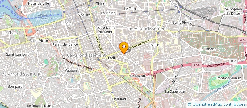 localisation de l'entreprise MADAME SOPHIE LOPEZ à MARSEILLE