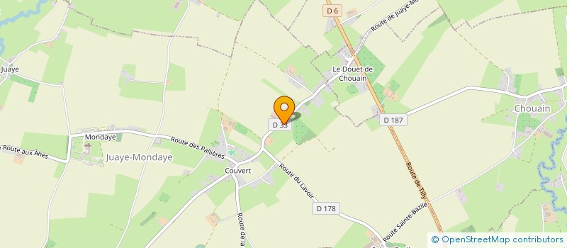 localisation de l'entreprise MADAME SOPHIE LOUAINTIER  JUAYE-MONDAYE