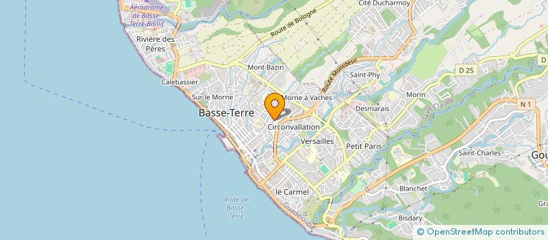 localisation de l'entreprise MADAME SOPHIE LOUISON  BASSE-TERRE