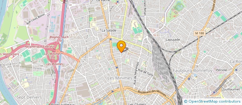 localisation de l'entreprise MADAME SOPHIE LOUPIAS  TOULOUSE