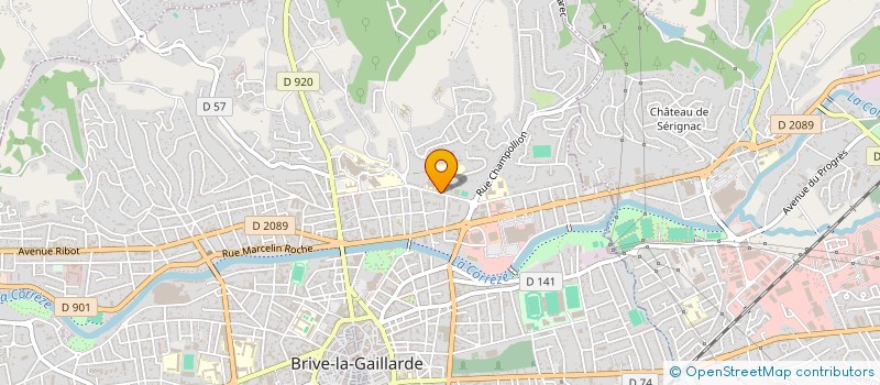 localisation de l'entreprise MADAME SOPHIE LUBEAU à BRIVE-LA-GAILLARDE