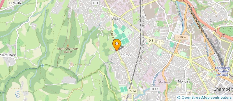 localisation de l'entreprise MADAME SOPHIE LUPO à CHAMBERY