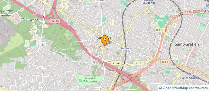 localisation de l'entreprise MADAME SOPHIE LUZOLO à SANNOIS