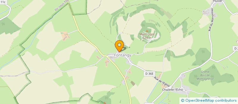 localisation de l'entreprise MADAME SOPHIE-LYDIE VARLET  FONTANGY