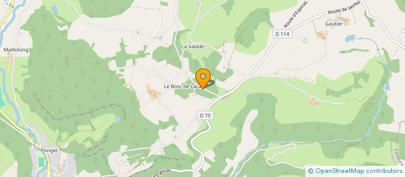 localisation de l'entreprise MADAME SOPHIE MAC BEAN  SAINT ANTONIN NOBLE VAL