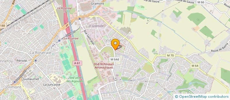 localisation de l'entreprise MADAME SOPHIE MAC CIONNAITH  TOULOUSE