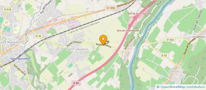 localisation de l'entreprise MADAME SOPHIE MACCAGNO  SAINT-SAUVEUR