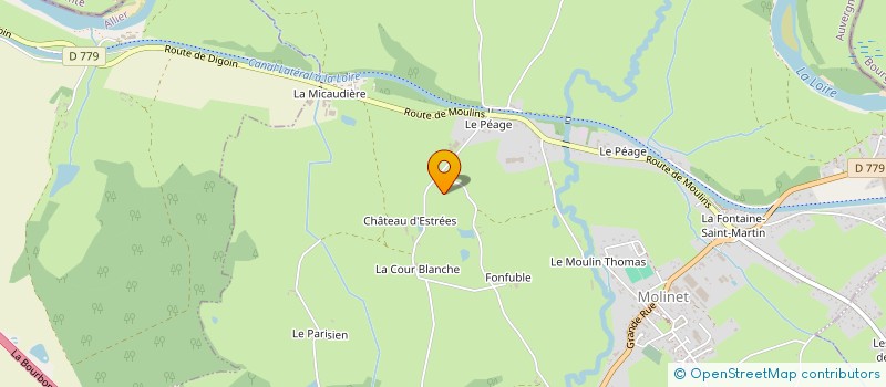 localisation de l'entreprise MADAME SOPHIE MACHILLOT  MOLINET