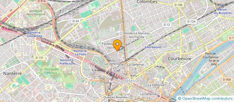 localisation de l'entreprise MADAME SOPHIE MACHUROT à COURBEVOIE