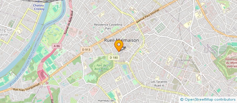 localisation de l'entreprise MADAME SOPHIE MAGALHAES à RUEIL-MALMAISON