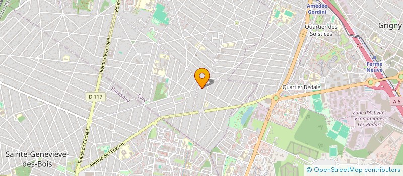 localisation de l'entreprise MADAME SOPHIE MAGGIO  MORSANG SUR ORGE