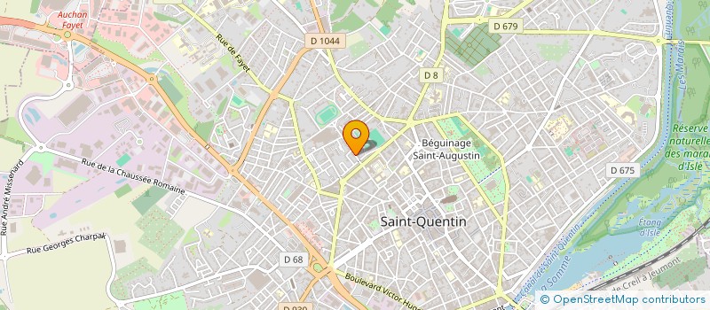 localisation de l'entreprise MADAME SOPHIE MAGIEROWICZ à SAINT-QUENTIN