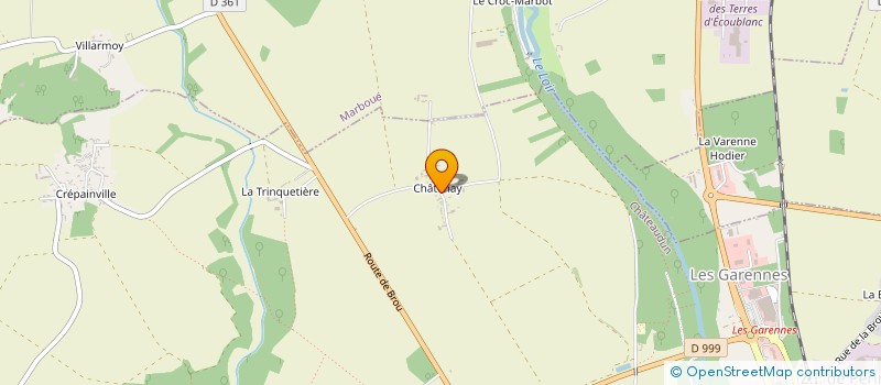 localisation de l'entreprise MADAME SOPHIE MAHIEU à CHATEAUDUN