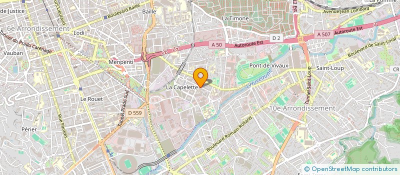 localisation de l'entreprise MADAME SOPHIE MAHLER à MARSEILLE