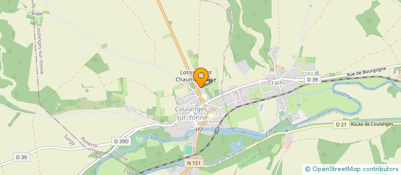 localisation de l'entreprise MADAME SOPHIE MAILLANT  ANDRYES