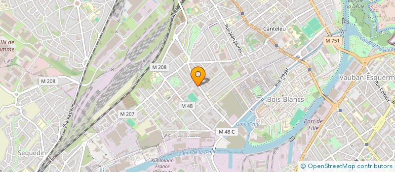 localisation de l'entreprise MADAME SOPHIE MAILLARD à LILLE