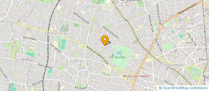 localisation de l'entreprise MADAME SOPHIE MAILLAUT  BORDEAUX