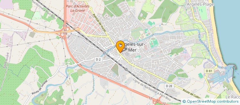 localisation de l'entreprise MADAME SOPHIE MAIREL à ARGELES-SUR-MER