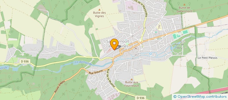 localisation de l'entreprise MADAME SOPHIE MANGATAYE  SAINT-ARNOULT-EN-YVELINES