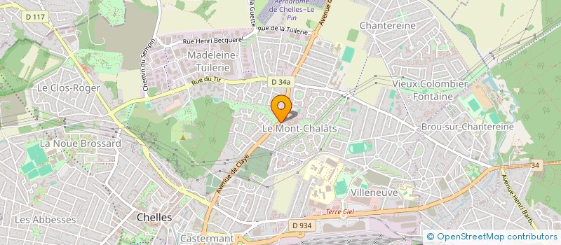 localisation de l'entreprise MADAME SOPHIE MANHIABAL  CHELLES