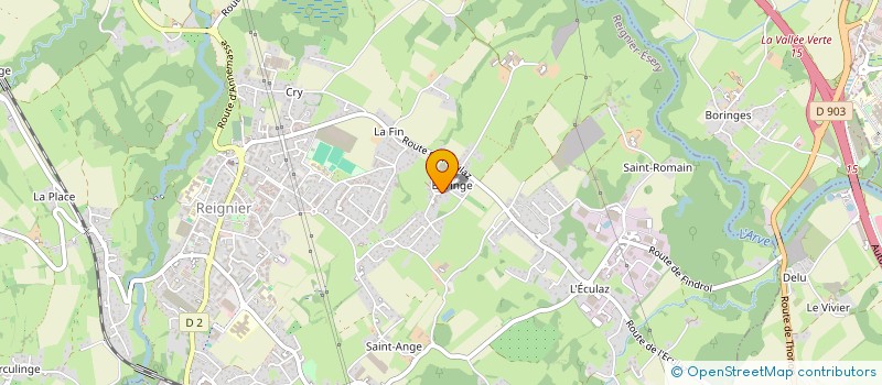 localisation de l'entreprise MADAME SOPHIE MANIGUET à REIGNIER-ESERY