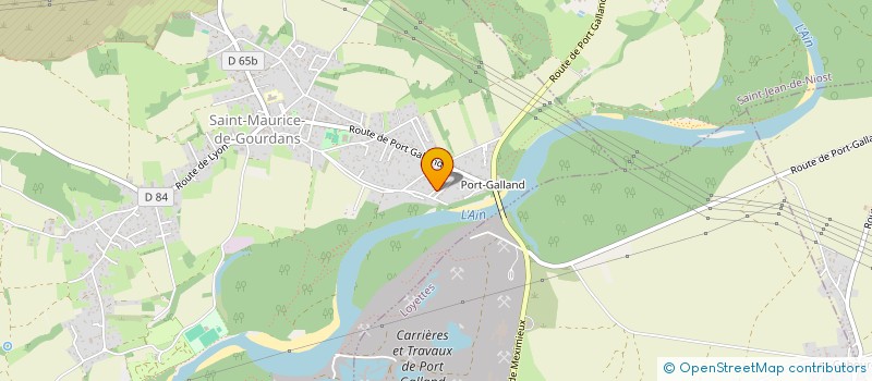 localisation de l'entreprise MADAME SOPHIE MANISSIER à SAINT-MAURICE-DE-GOURDANS