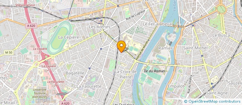 localisation de l'entreprise MADAME SOPHIE MANON à TOULOUSE