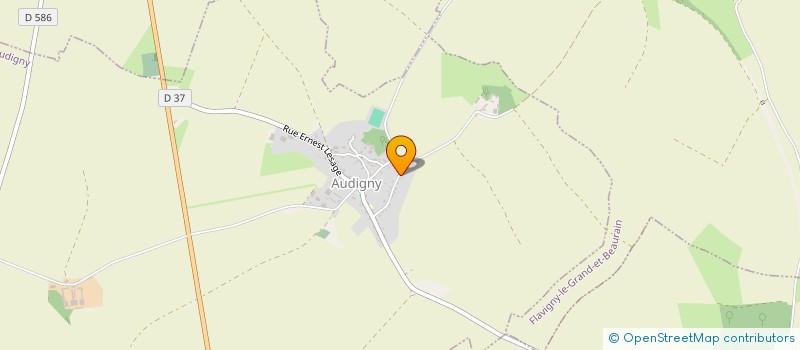 localisation de l'entreprise MADAME SOPHIE MANSARD  AUDIGNY